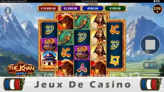 Icône de la fente Mega Fire Blaze The Khan Slot
