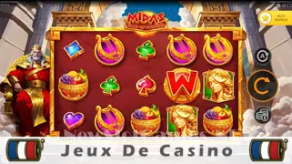 Icône de la fente Midas Hand of Fortune Slot