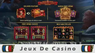 Icône de la fente Midnight Gold Slot