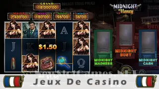 Icône de la fente Midnight Money Slot