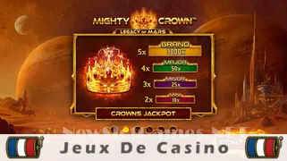 Icône de la fente Mighty Crown Legacy of Mars Slot