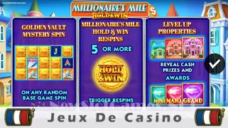 Icône de la fente Millionaires Mile Hold & Win Slot