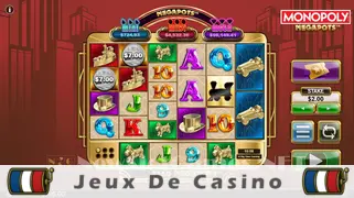 Icône de la fente Monopoly Megapots Slot