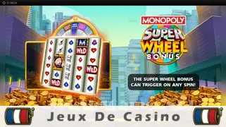 Icône de la fente Monopoly Super Wheel Bonus Slot