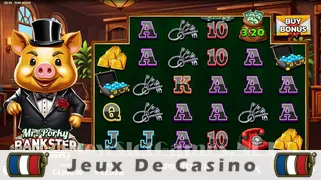 Icône de la fente Mr. Porky Bankster Slot
