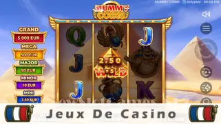 Icône de la fente Mummy Coins Slot