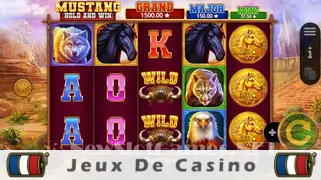 Icône de la fente Mustang Hold and Win Slot