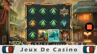 Icône de la fente Neon West Slot
