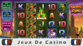 Icône de la fente Pandemic Rising Slot
