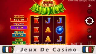 Icône de la fente Pepper Coins Slot