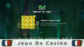 Icône de la fente Phil Memecity Slot
