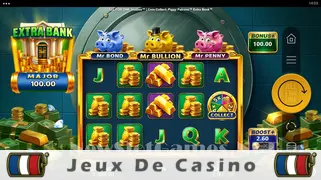 Icône de la fente Piggy Patrons Extra Bank Coin Collect Slot