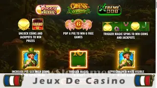 Icône de la fente Piggy Prizes Coins O Plenty Slot