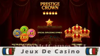 Icône de la fente Prestige Crown Slot