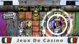 Icône de la fente Punk Rocker 3 Slot