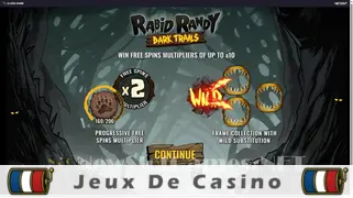 Icône de la fente Rabid Randy Dark Trails Slot