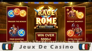 Icône de la fente Rage of Rome Power Combo Slot