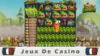 Icône de la fente Raging Rabbits Slot