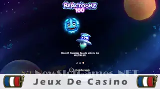 Icône de la fente Reactoonz 100 Slot