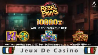 Icône de la fente Rebel Paws Slot