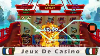 Icône de la fente Red Dragon Sails Slot