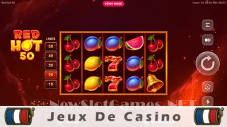 Icône de la fente Red Hot 50 Slot