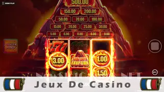 Icône de la fente Red Hot Eruption Slot