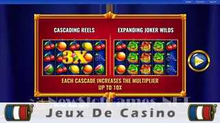 Icône de la fente Red Hot Joker Cascade High Stakes Slot