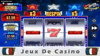 Icône de la fente Red, White & Blue Tristar Slot