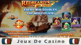 Icône de la fente Redbeards Rum Runners DoubleMax Slot