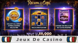 Icône de la fente Return to the Copa Hold & Win Slot
