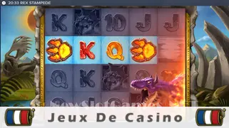 Icône de la fente Rex Stampede Slot