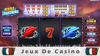 Icône de la fente Ride The Lightning Slot