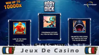 Icône de la fente Roby Dick Slot