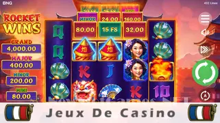 Icône de la fente Rocket Wins Slot