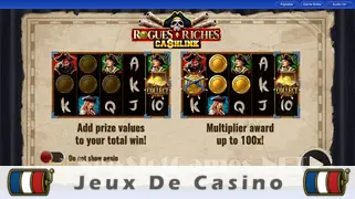 Icône de la fente Rogues Riches Cashlink Slot