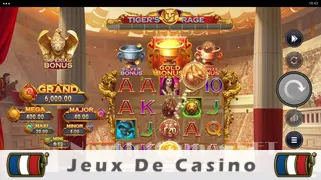Icône de la fente Rome Fight For Gold The Tigers Rage Slot