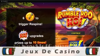 Icône de la fente Rumble Roo K.O. Slot