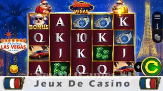 Icône de la fente Santa In Vegas Slot