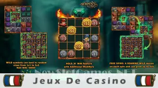 Icône de la fente Serpent Cage Slot