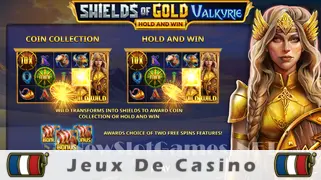 Icône de la fente Shields of Gold Valkyrie Hold and Win Slot