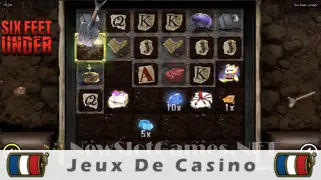Icône de la fente Six Feet Under Slot