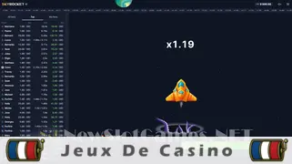 Icône de la fente Skyrocket Slot