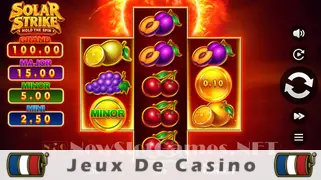 Icône de la fente Solar Strike Hold the Spin Slot