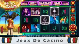 Icône de la fente Squid Game Red Light, Green Light Slot