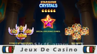 Icône de la fente Starshine Crystals Slot