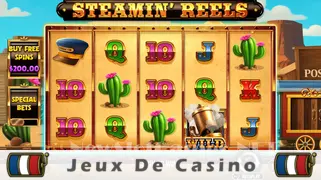 Icône de la fente Steamin Reels Slot