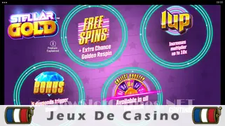Icône de la fente Stellar Gold Slot