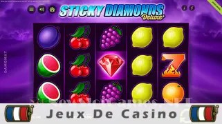Icône de la fente Sticky Diamonds Deluxe Slot