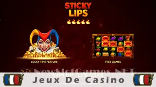 Icône de la fente Sticky Lips Slot